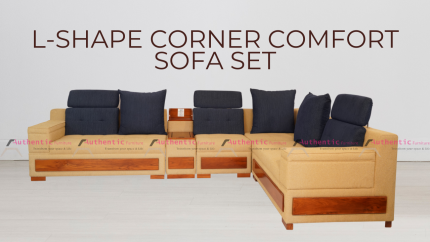 L-Shape Corner Comfort Sofa Set I Model - 691