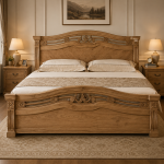 Bed Natural Polished I Model-172